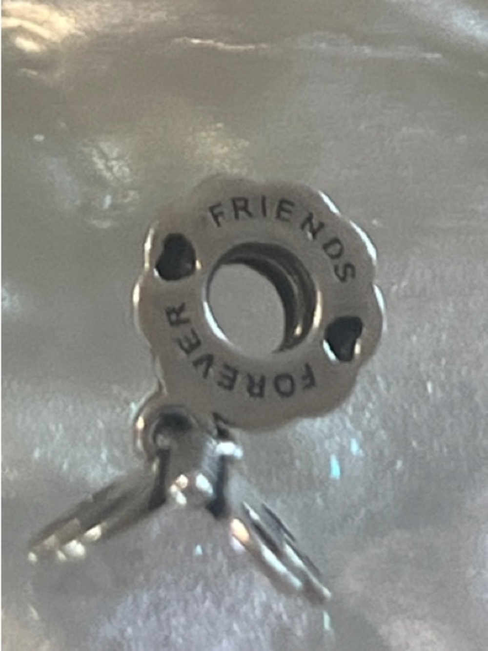 Pandora Silver Butterfly Dangle Charm - Picture 3 of 3